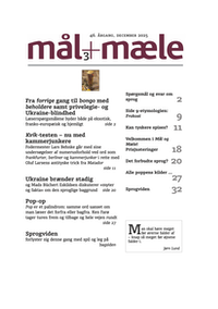 Mål og Mæle 46:3
